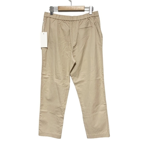 Nwt Hudson North Linen Blend Everyday Taupe Color Pants Size M - Picture 2 of 9